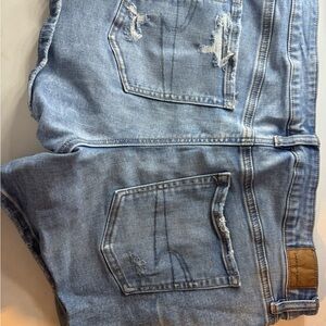 Light Blue Distressed Men's Jeans